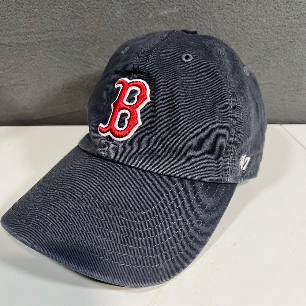 47 Brand Boston Red Sox Kids Hat Navy Blue Fenway Park Collection MLB Cap